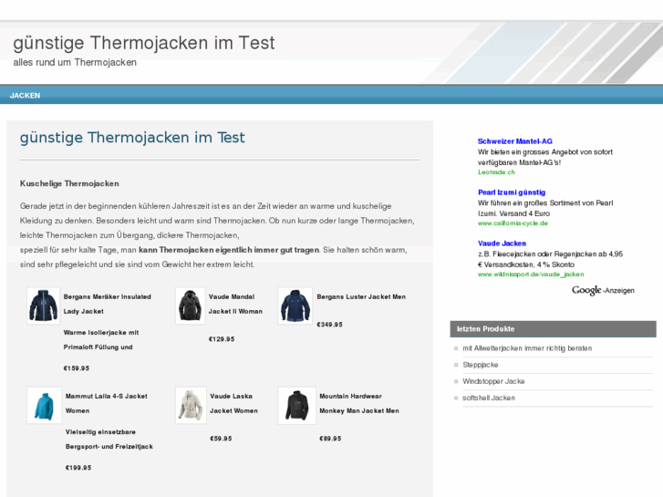 www.thermojacke.net