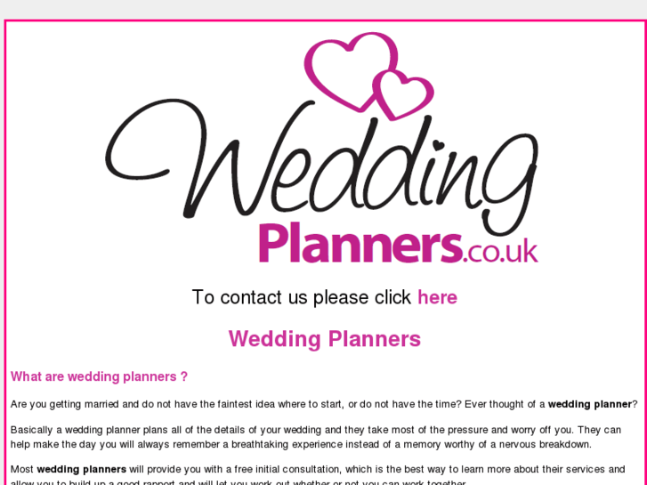 www.weddingplanners.co.uk