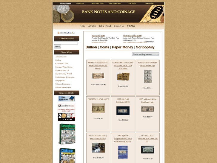 www.banknotesandcoinage.com