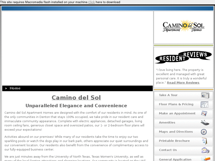 www.caminodelsol-apts.com