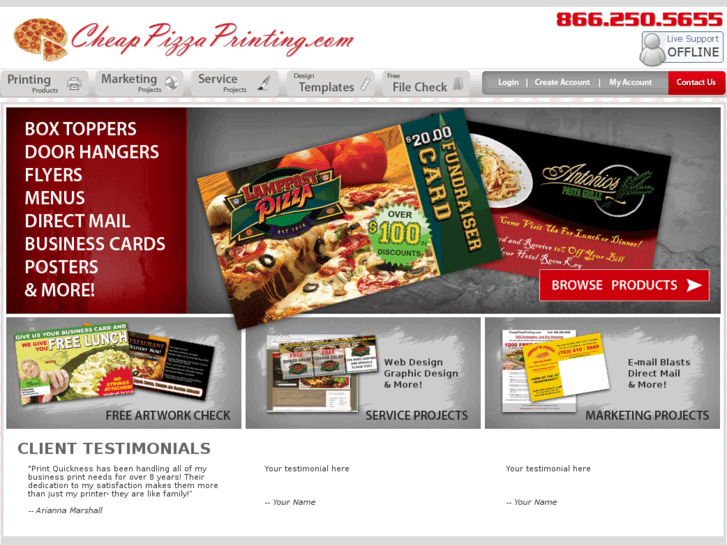 www.cheappizzaprinting.com