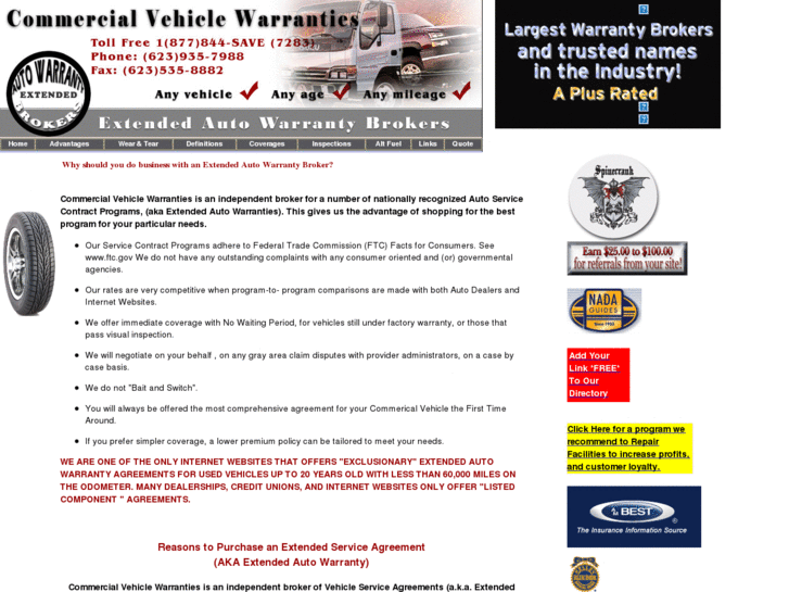 www.commercialvehiclewarranties.com