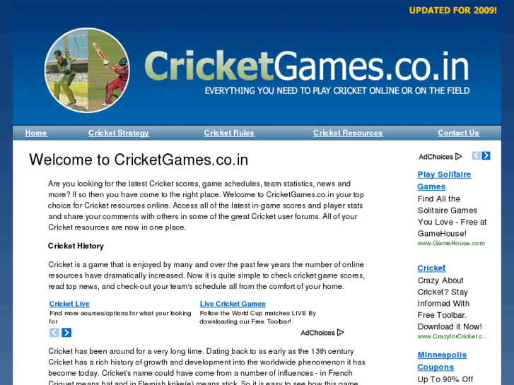 www.cricketgames.co.in