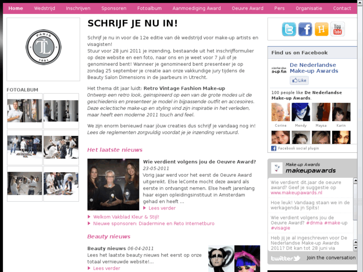 www.denederlandsemakeupawards.com