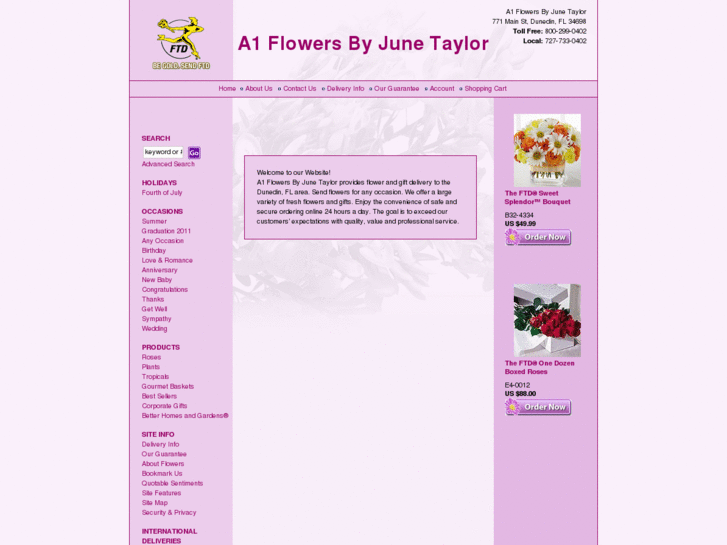 www.flowersbyjunetaylor.com