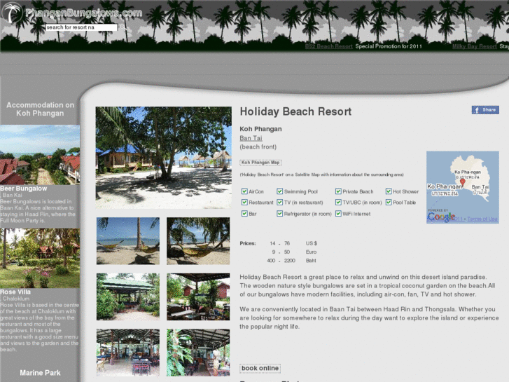 www.holidaybeachresortphangan.com