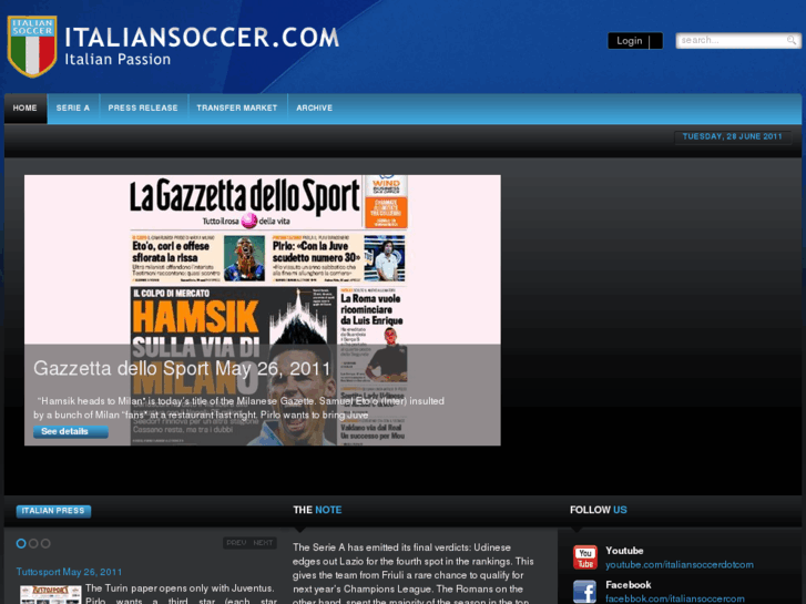 www.italiansoccer.com