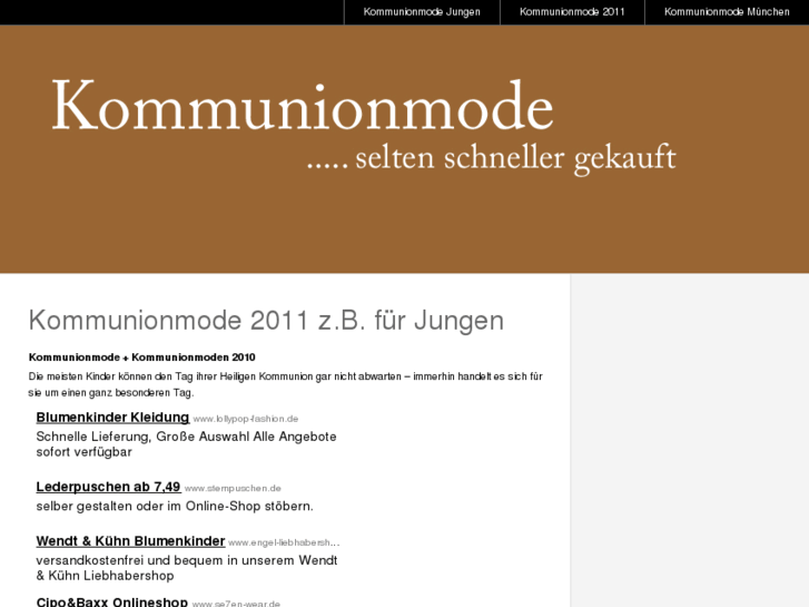 www.kommunionmode.org