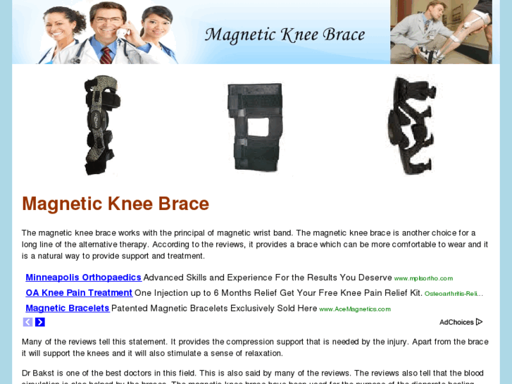 www.magnetickneebrace.org