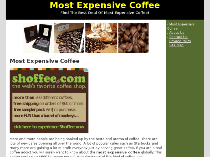 www.mostexpensivecoffee.org