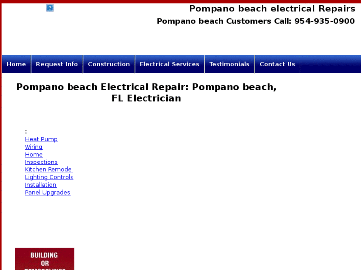 www.pompanobeachelectricalrepairs.com