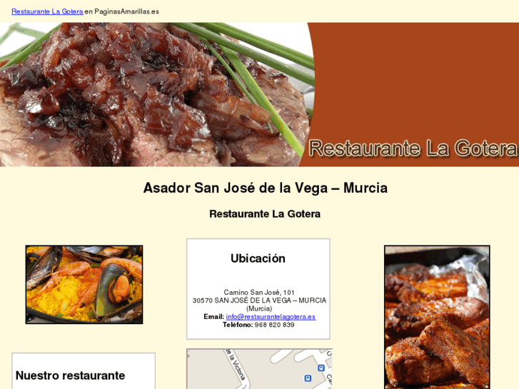 www.restaurantelagotera.es