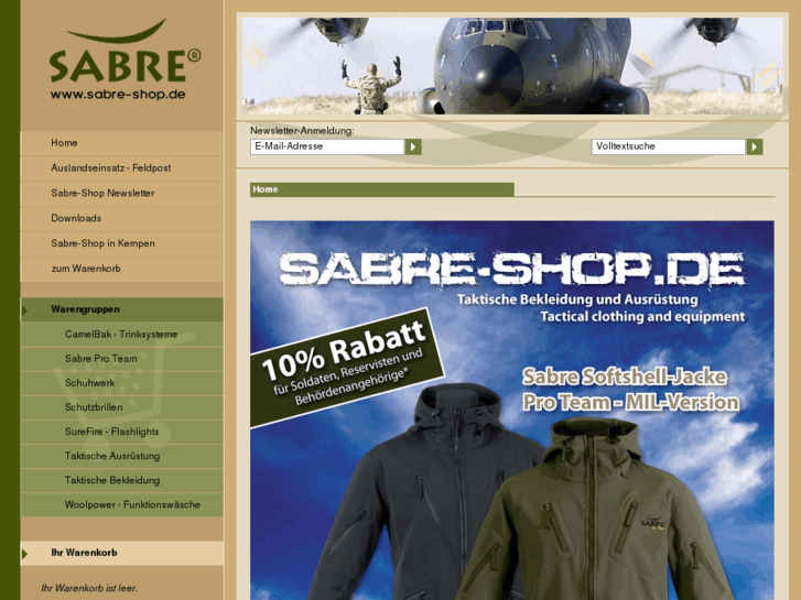 www.sabre-shop.de