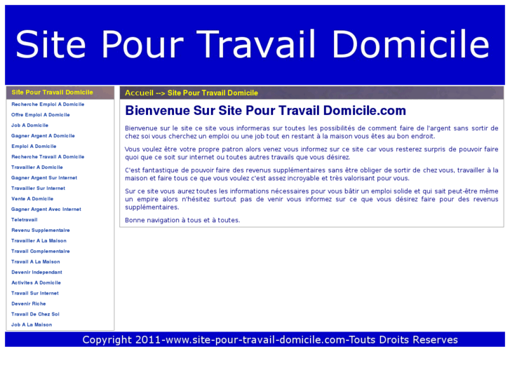 www.site-pour-travail-domicile.com