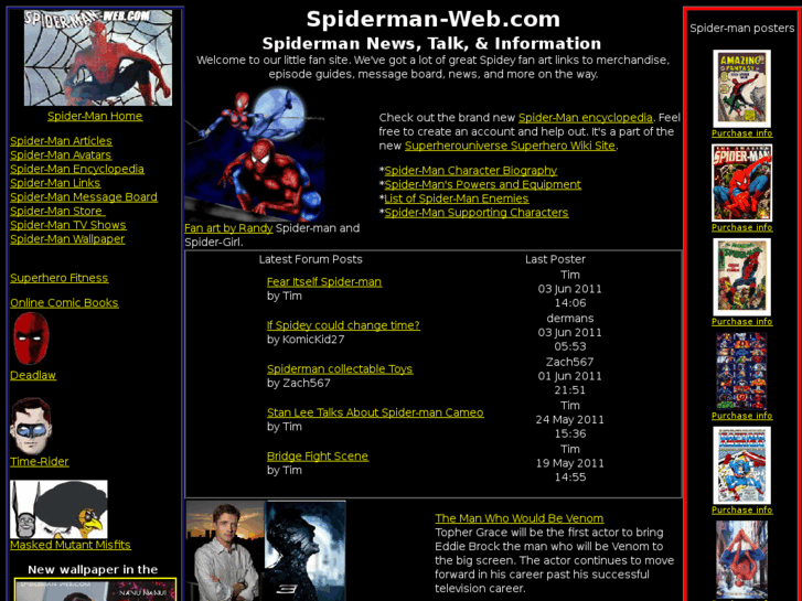 www.spiderman-web.com