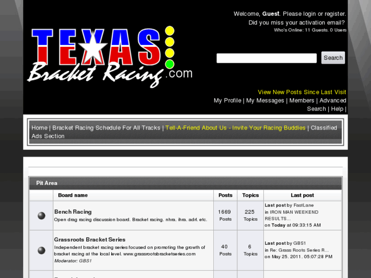 www.texasbracketracing.com