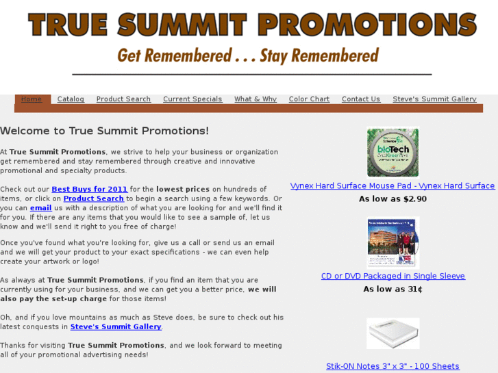 www.truesummitpromotions.com