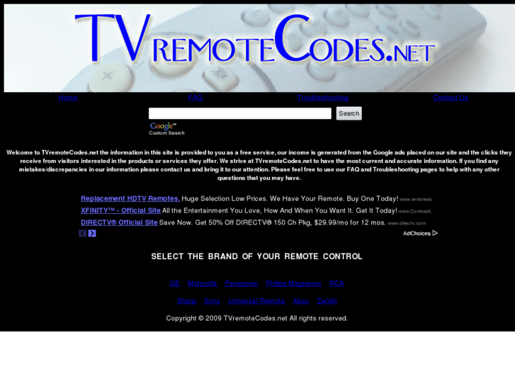 www.tvremotecodes.net