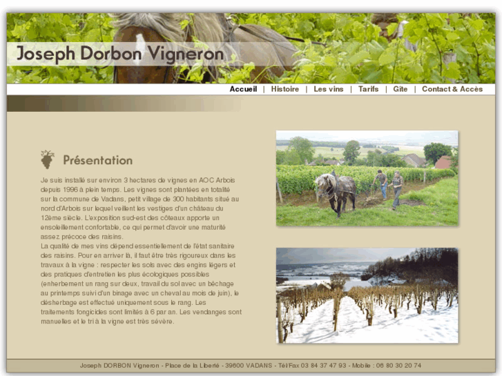 www.vigneron-dorbon.com