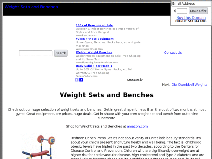 www.weightsetsandbenches.com