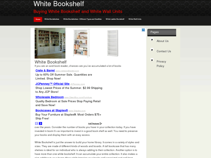 www.whitebookshelf.net