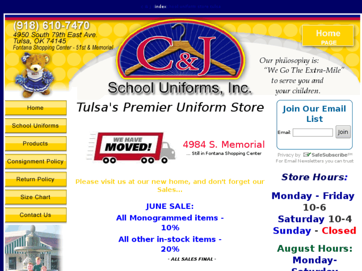 www.cjschooluniforms.com