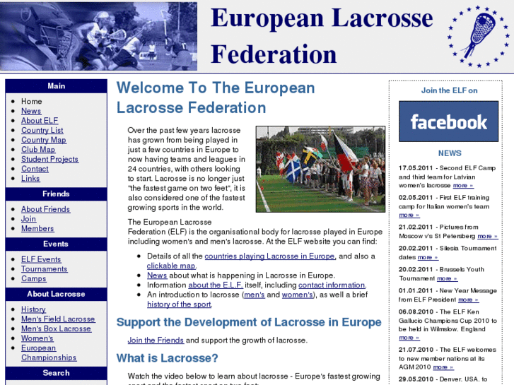 www.europeanlacrosse.org