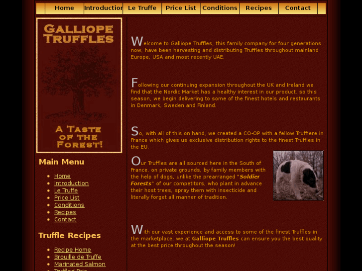 www.galliopetruffles.com