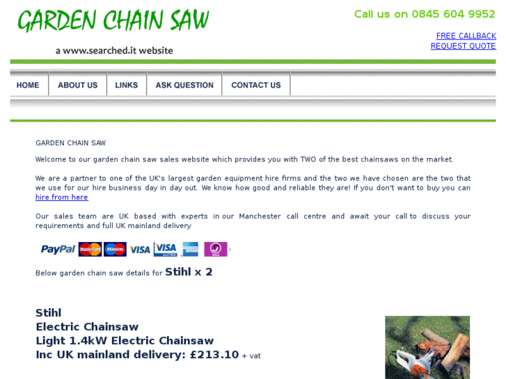 www.gardenchainsaw.com