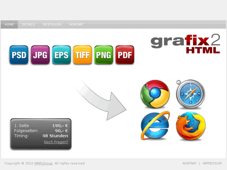 www.graficstohtml.com