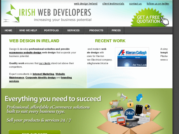 www.irishwebdevelopers.com