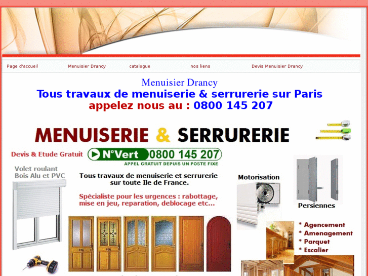 www.menuisierdrancy.fr