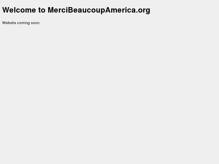 www.mercibeaucoupamerica.org