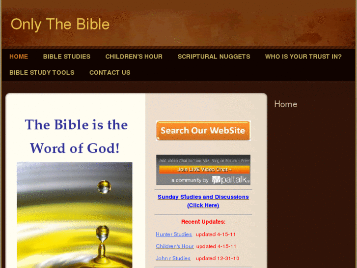 www.onlythebible.net