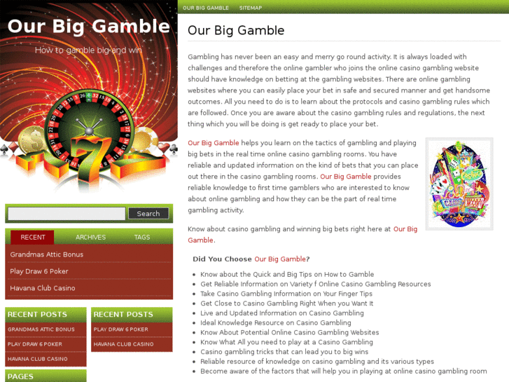 www.ourbiggamble.com