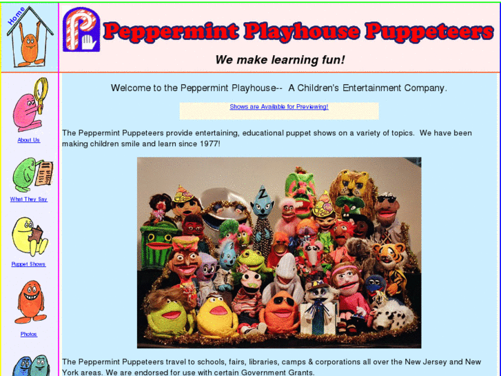 www.peppermintpuppeteers.com