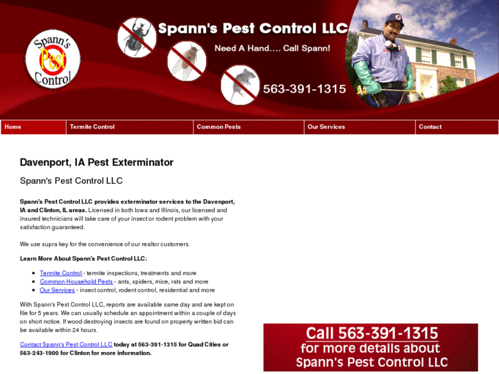 www.spannspestcontrol.net