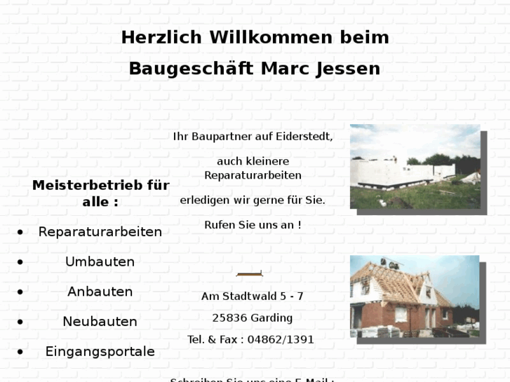 www.baugeschaeft-marc-jessen.de