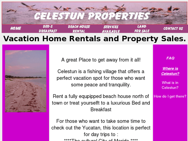 www.celestunproperties.com