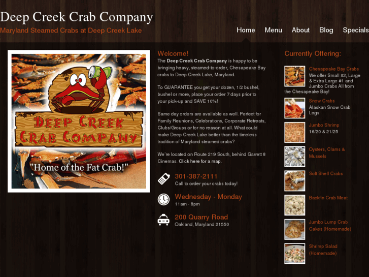 www.deepcreekcrabcompany.com