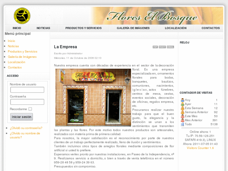 www.floreselbosquehuelva.com