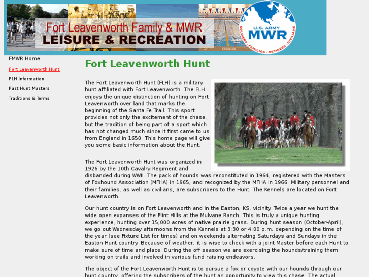 www.fortleavenworthhunt.com