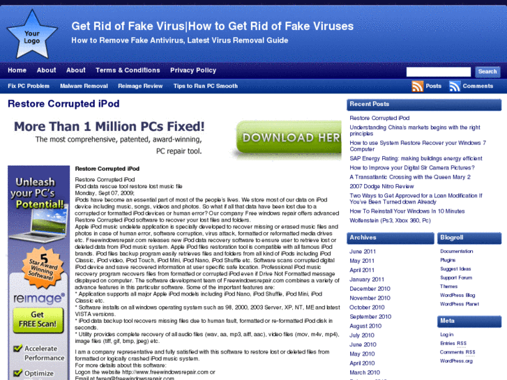 www.getridoffakevirus.com