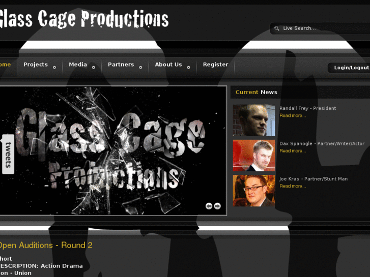 www.glasscageproductions.com