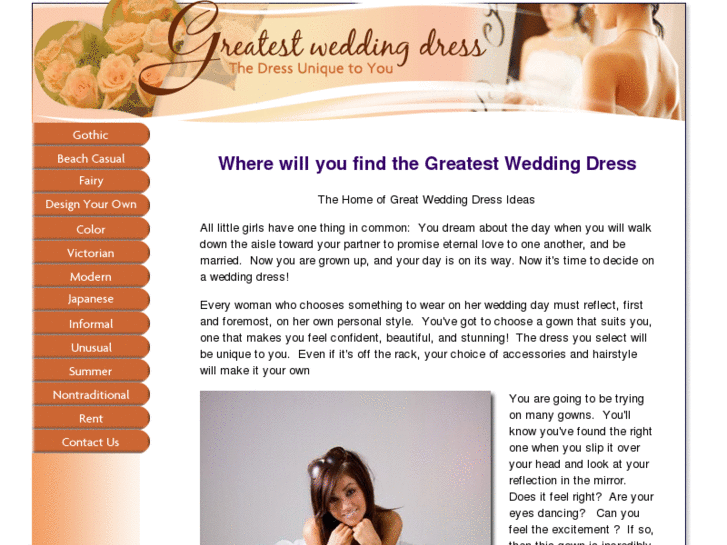 www.greatest-wedding-dress.com