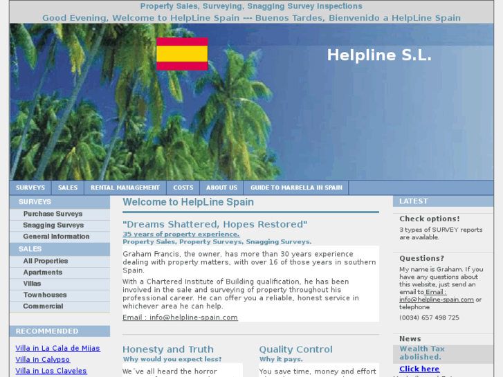 www.helpline-spain.com