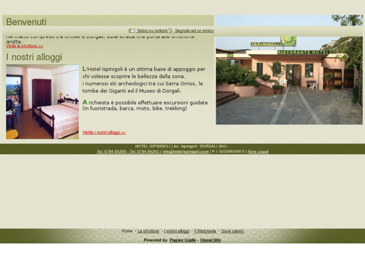 www.hotelristoranteispinigoli.com