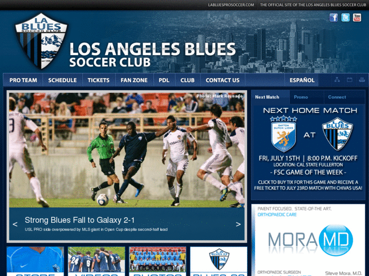 www.labluesprosoccer.com