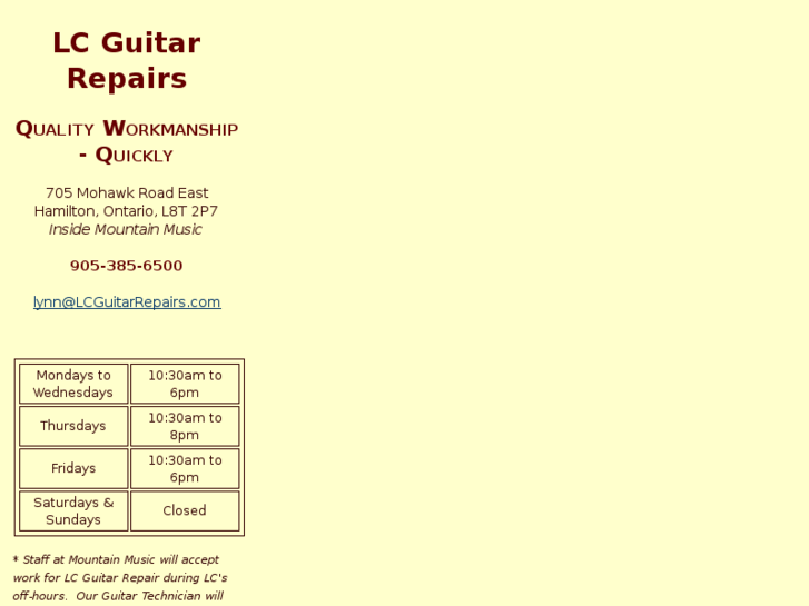 www.lcguitarrepairs.com