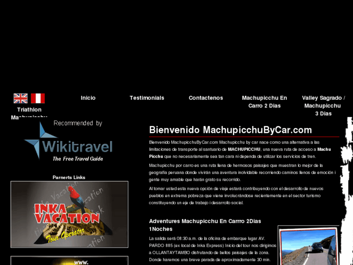 www.machupicchubycar.com